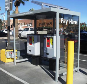 self pay parking booth