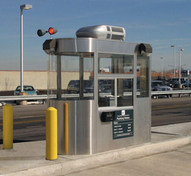 Airport Parking Booth 0003-CV