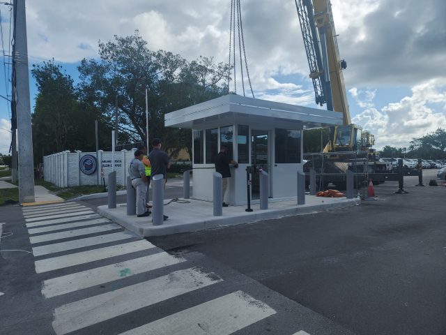 Installing a Prefabricated Steel Building